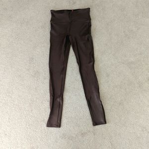 Spanx faux leather leggings